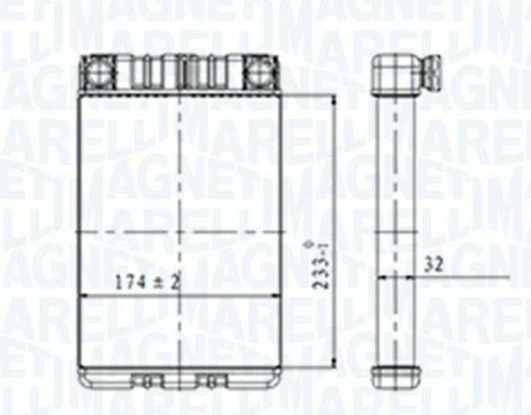 Articolo 14NZP - RISCALDATORE MERCEDES C-CLASS