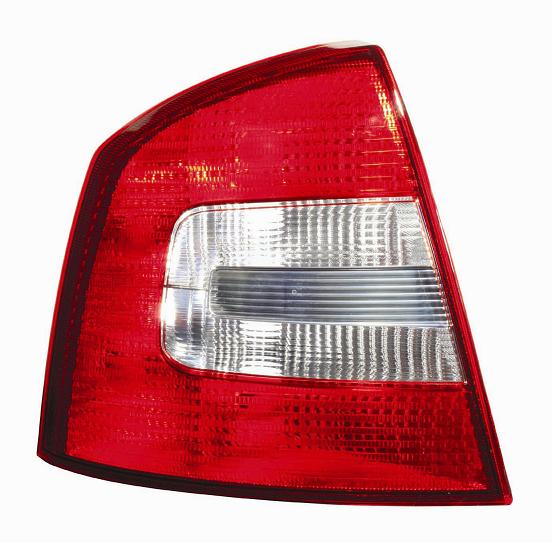 Articolo 2CRS3 - GR OTTICO P/DX BIANCO ROSSO SKODA OCTAVIA 10/08> 4P