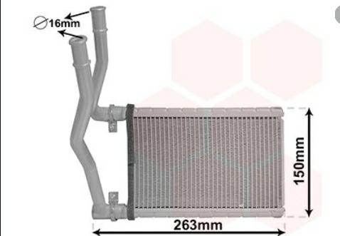 Articolo 58VY6 - RISCALDATORE SUZUKI SWIFT-SEDICI-SX4