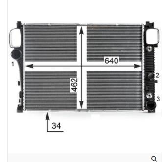 Articolo 5YYPY - RADIATORE DEL REFRIGERANTE MERCEDES S-CLASS W221