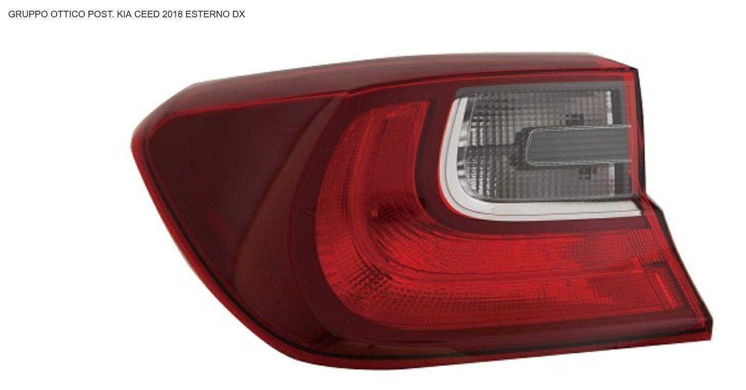 Articolo BBW1R - GR OTTICO P/DX EST KIA CEED 01/18>