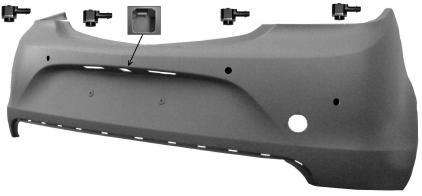 Articolo BS8S1 - P/TI POST PRIM C.TO DI 4 SENS+FORO CAM OPEL INSIGNIA 11/13>