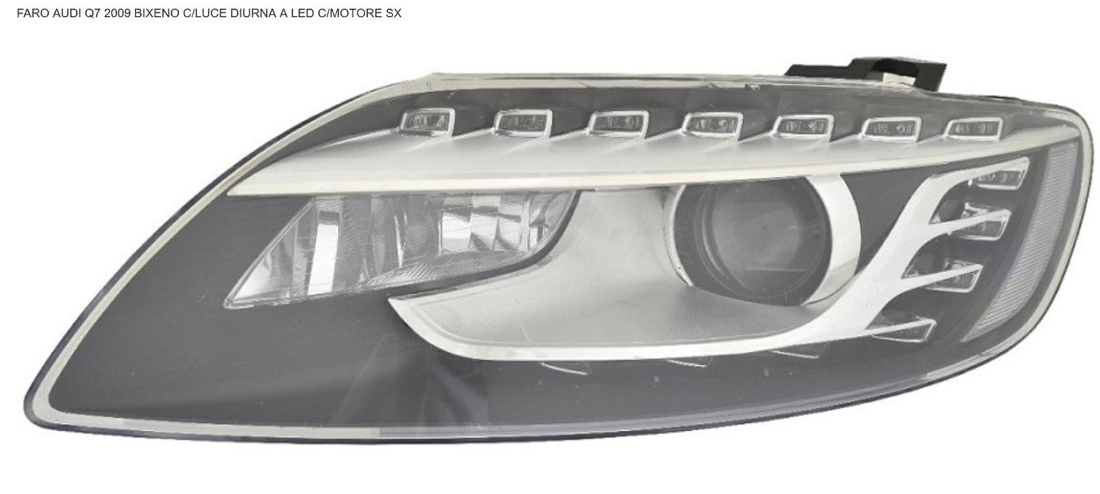 Articolo BX002 - FARO SX BIXENO D3S DRL C/MOTOR EL S/CENTR AUDI Q7 06/09>