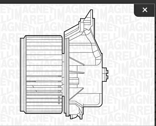 Articolo DFM0K - VENTOLA ABITACOLO FIAT GRANDE PUNTO  -OPEL-