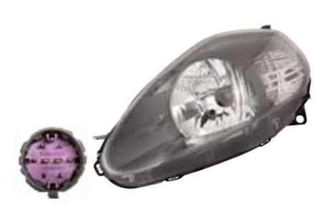 Articolo F49HW - FARO DX H4 C/MOTOR EL FIAT GRANDE PUNTO 06/08>PARAB GRIGIA