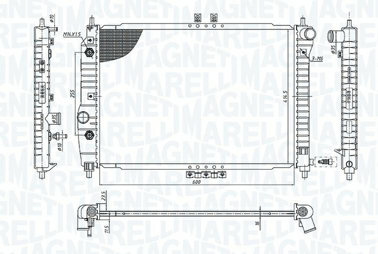 Articolo GHGNY - RADIATORE CHEVROLET KALOS (KLAS)