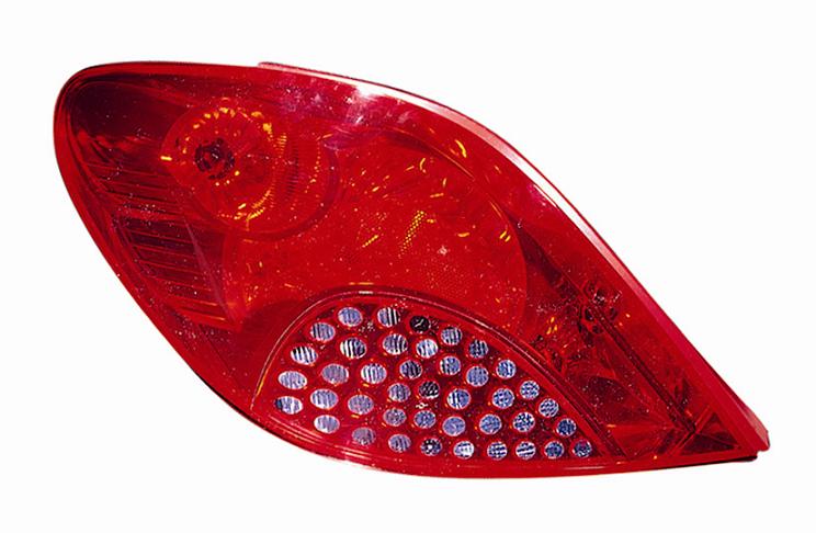 Articolo H0RH3 - GR OTTICO P/DX ROSSO A PEUG 207 04/06>