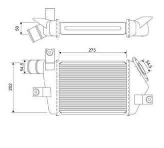 Articolo MMN45 - INTERCOOLER MITSUBISHI L200 PAJERO
