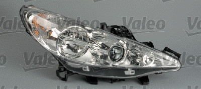 Articolo SDVHR - FARO DX 2H7-H1 C/FBL C/MOTOR ELETT PEUGEOT 207 04/06>