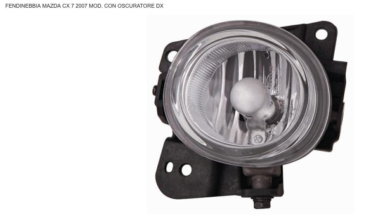 Articolo WRR7Z - FEND DX H11 MAZDA CX7 06/07> C/OSCURATORE