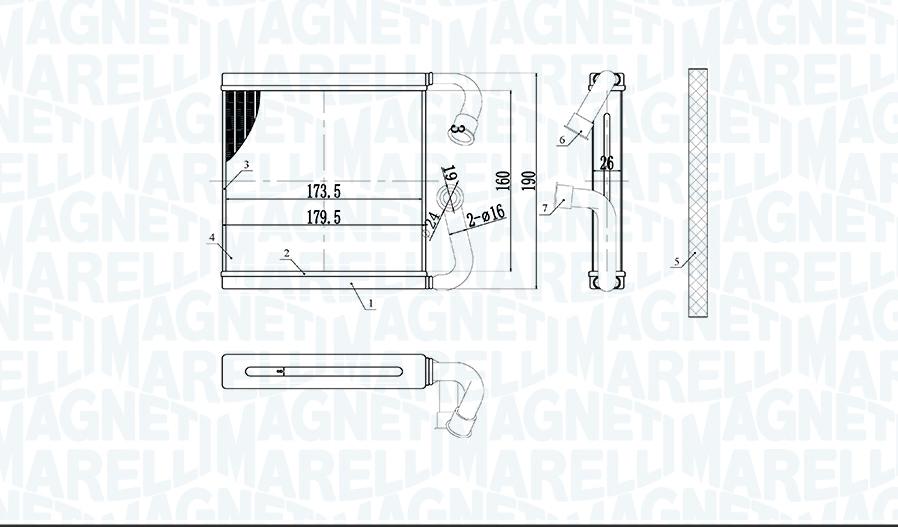 Articolo YR9X3 - SCAMBIATORE DI CALORE  VW PASSAT B8 2.0 TDI